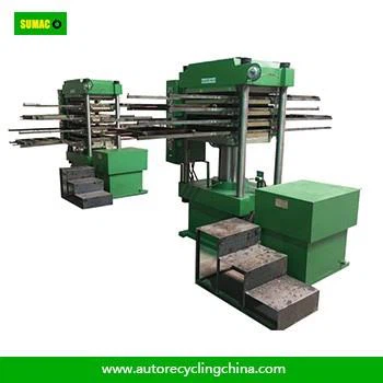 Outdoor Rubber Floor Tile Making Machine