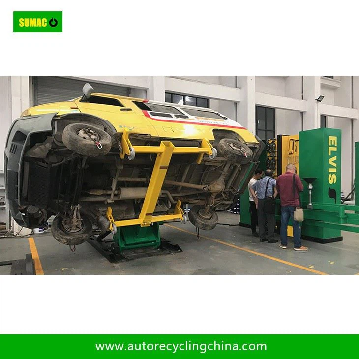 ELV Hydraulic Waste Car Flipping Lifter